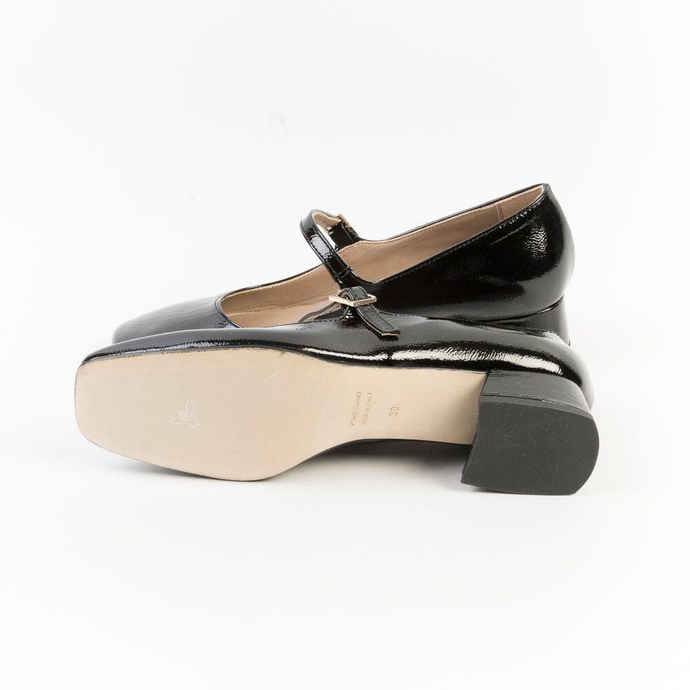 CHEVILLE - Mary Jane - Fiamma - Naplak nero Scarpe Donna CHEVILLE