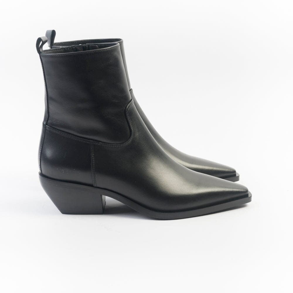 CAPPELLETTOSHOP - Stivaletto Texano - Kira 12 - Nero Scarpe Donna CAPPELLETTO 1948