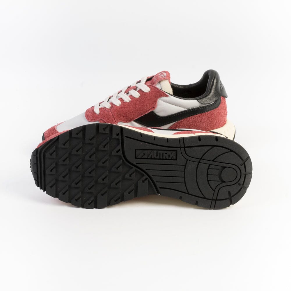 AUTRY - WWLW HN07 -Sneakers REELWIND - Nero Bordeaux Scarpe Donna AUTRY - Collezione donna