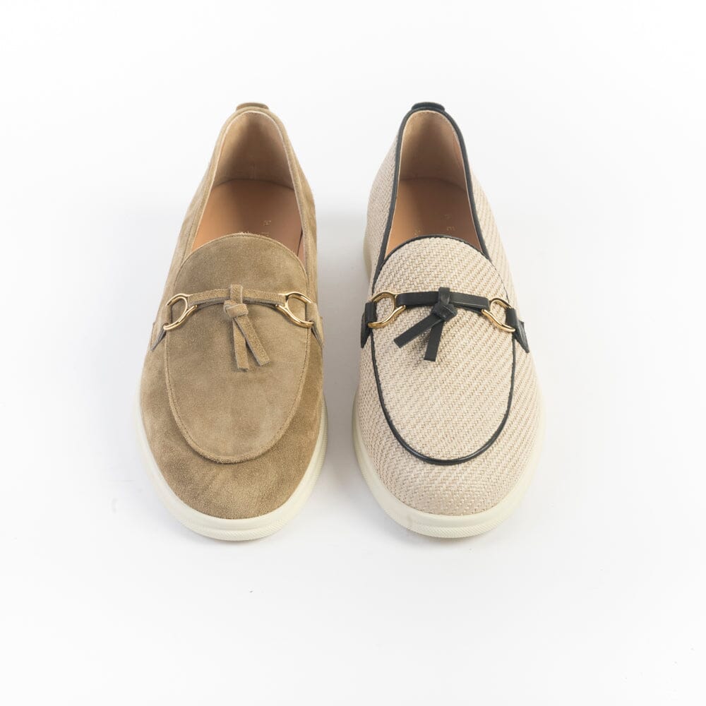 HENDERSON - Mocassino - ZOE - Rafia Naturale Scarpe Donna HENDERSON - Collezione Donna