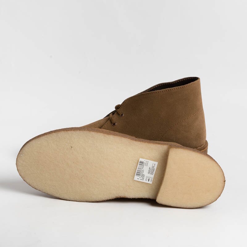 CLARKS - Ankle Boots - Cola - Suede Cola Men's Shoes CLARKS - Men's Collection