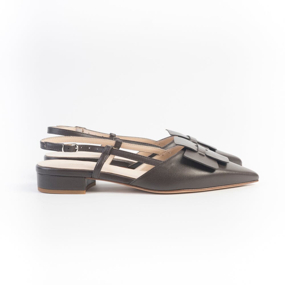 ANNA F. - Sling Back - 1925 - Nappa Moro Scarpe Donna Anna F.