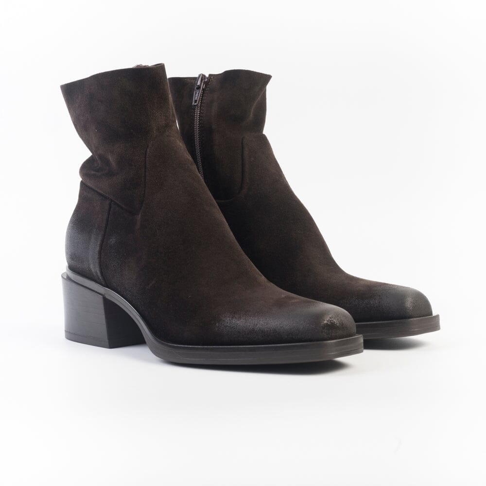 ELENA IACHI - Stivaletto - E4424 - Velour ebano Scarpe Donna Elena Iachi