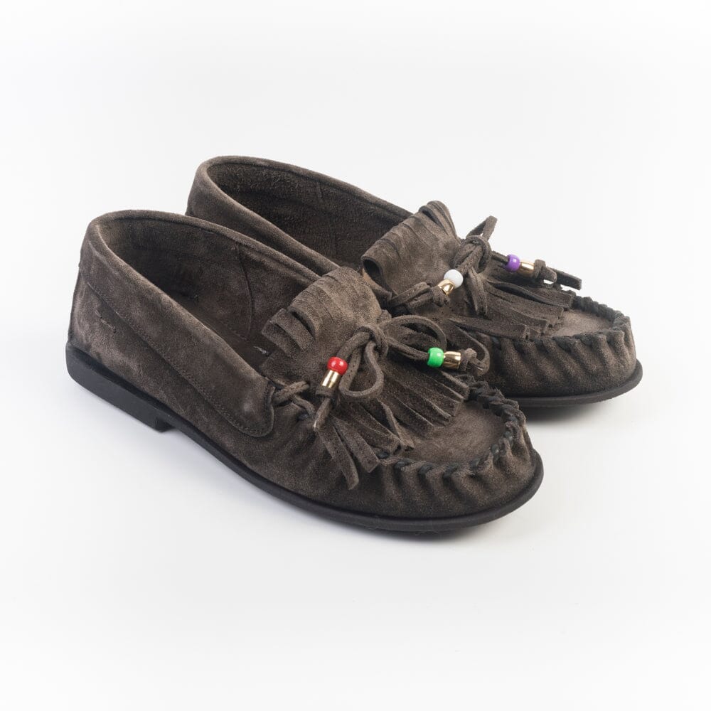 ALEXANDER HOTTO - Mocassino - 69620- Frangia Marrone Scarpe Donna ALEXANDER HOTTO - Collezione Donna