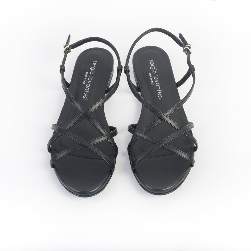 SERGIO LEVANTESI - Sandali - Aurea - Nero Scarpe Donna SERGIO LEVANTESI