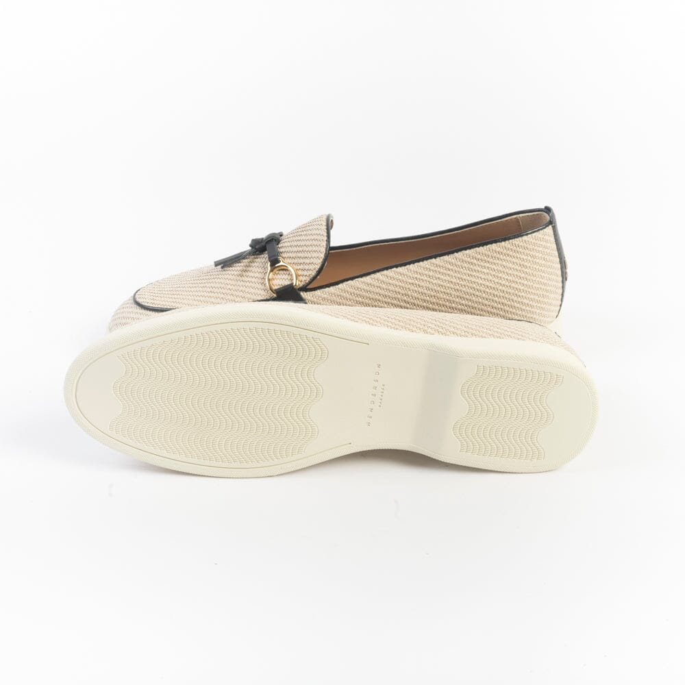 HENDERSON - Mocassino - ZOE - Rafia Naturale Scarpe Donna HENDERSON - Collezione Donna