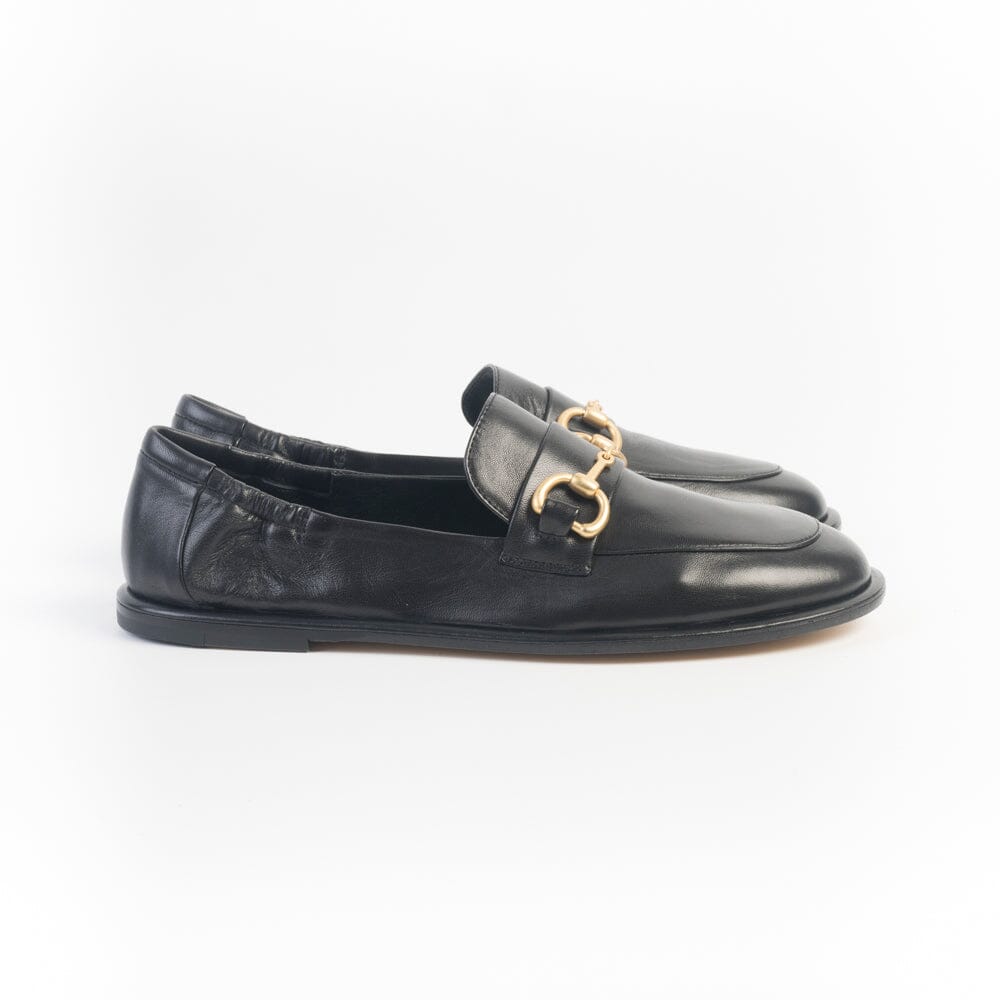 POMME D'OR - Mocassino 1121 - Pelle Nero Scarpe Donna POMME D' OR