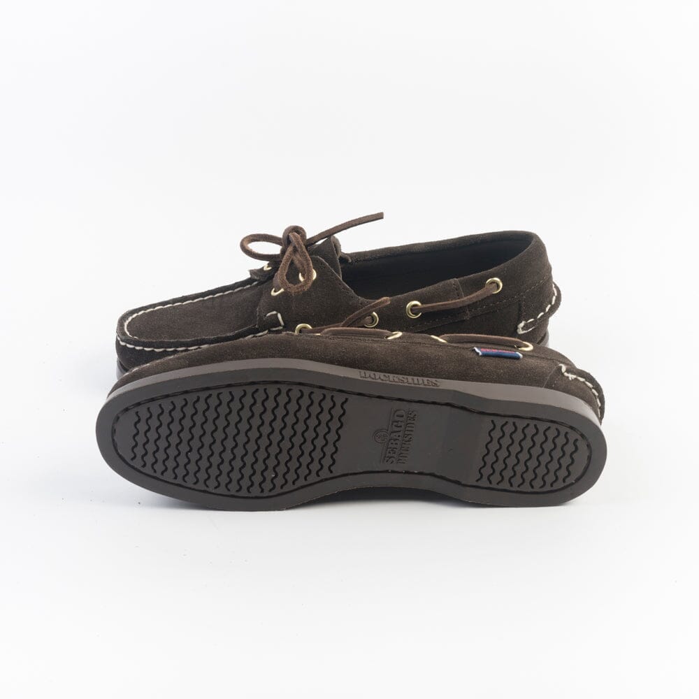 SEBAGO - Allacciata Docksides Portland - Scarpa da Barca - 81256W - Caffè