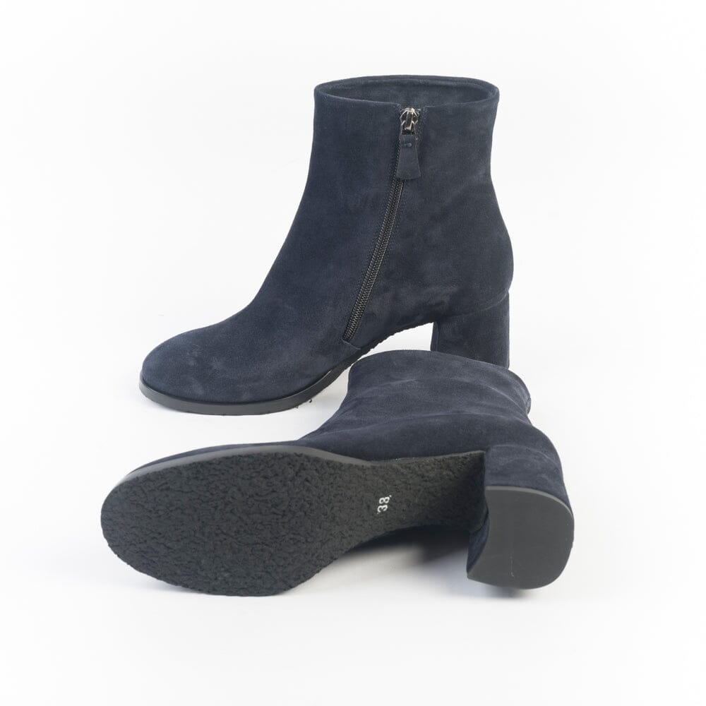 DEL CARLO - Stivaletto - 11411 - Holly Sonia - Camoscio Blu Scarpe Donna DEL CARLO