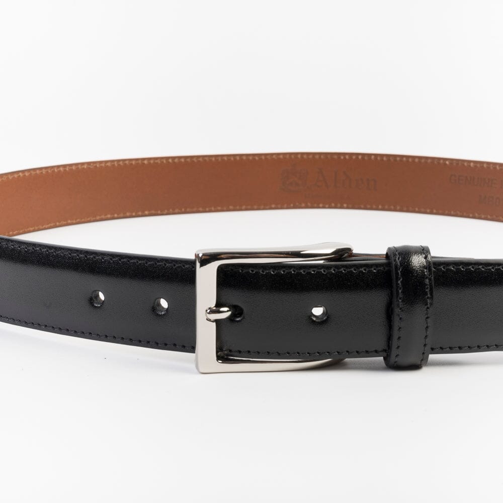 ALDEN - Cintura 0111 - Pelle nero Accessori Uomo Alden