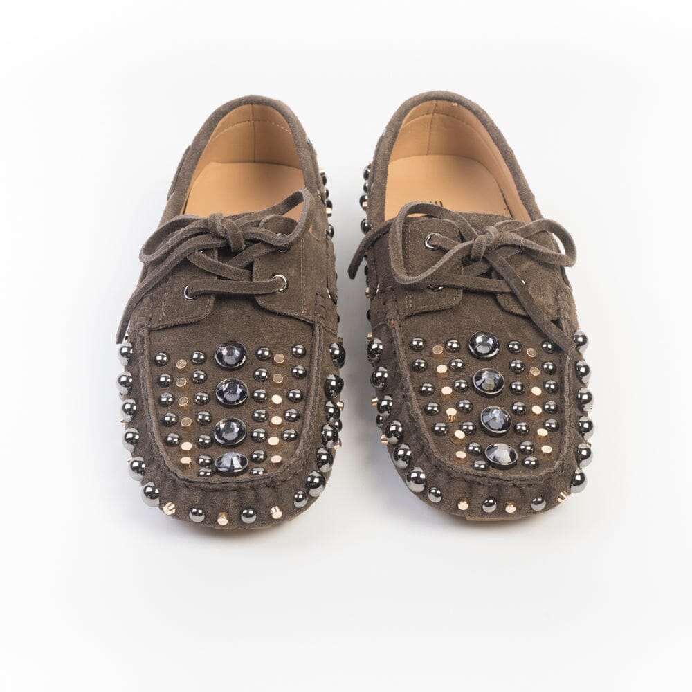 STRATEGIA - Mocassino - R50 - Camoscio - Dark Brown Scarpe Donna Strategia