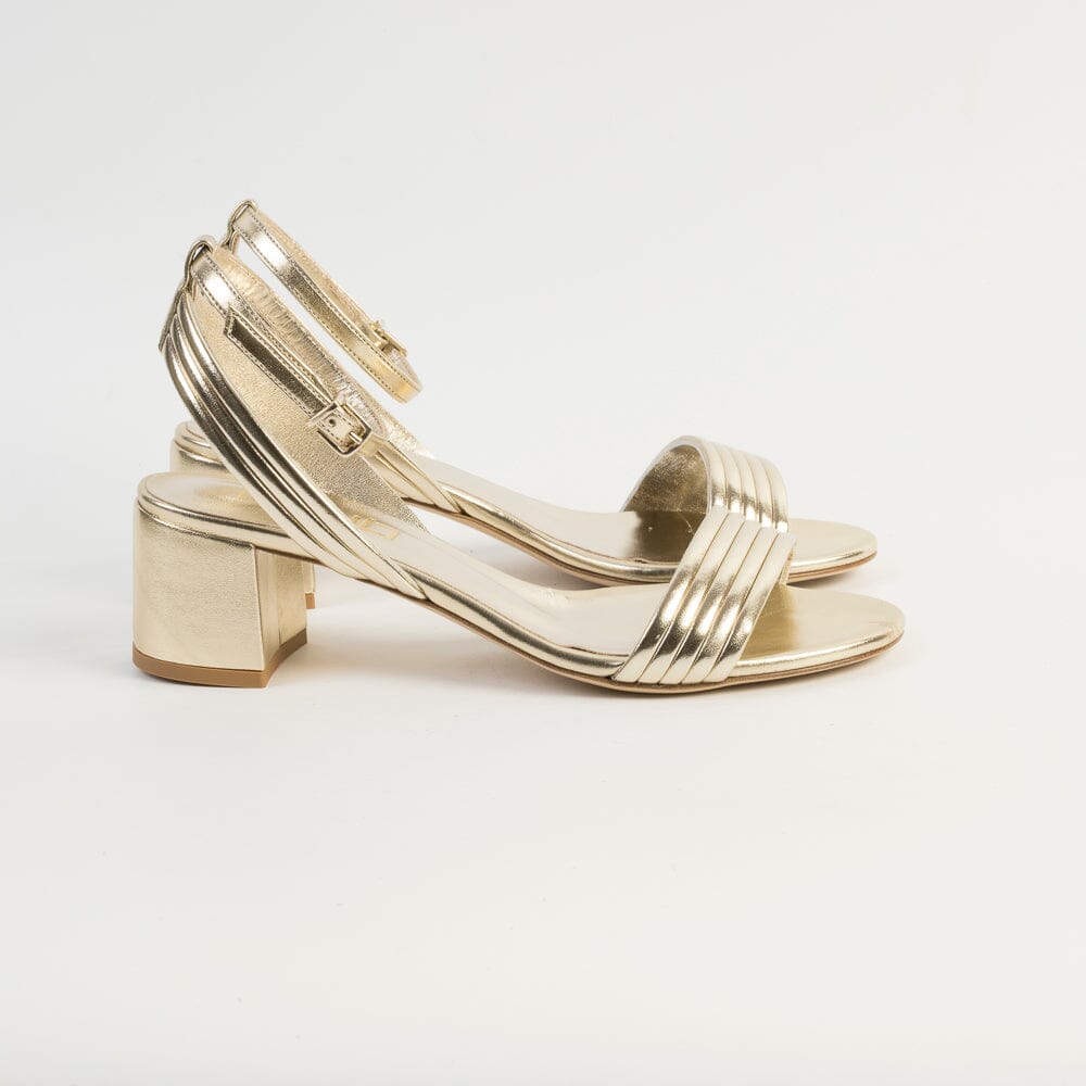 NCUB - Sandali con Tacco - Stacy 35 - Platino Scarpe Donna NCUB