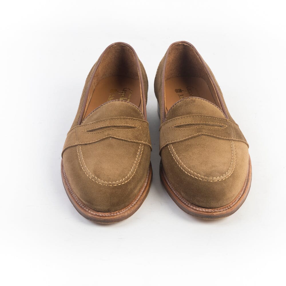 ALDEN - D0109 - Mocassino Full Strap - Camoscio Snuff Scarpe Uomo Alden
