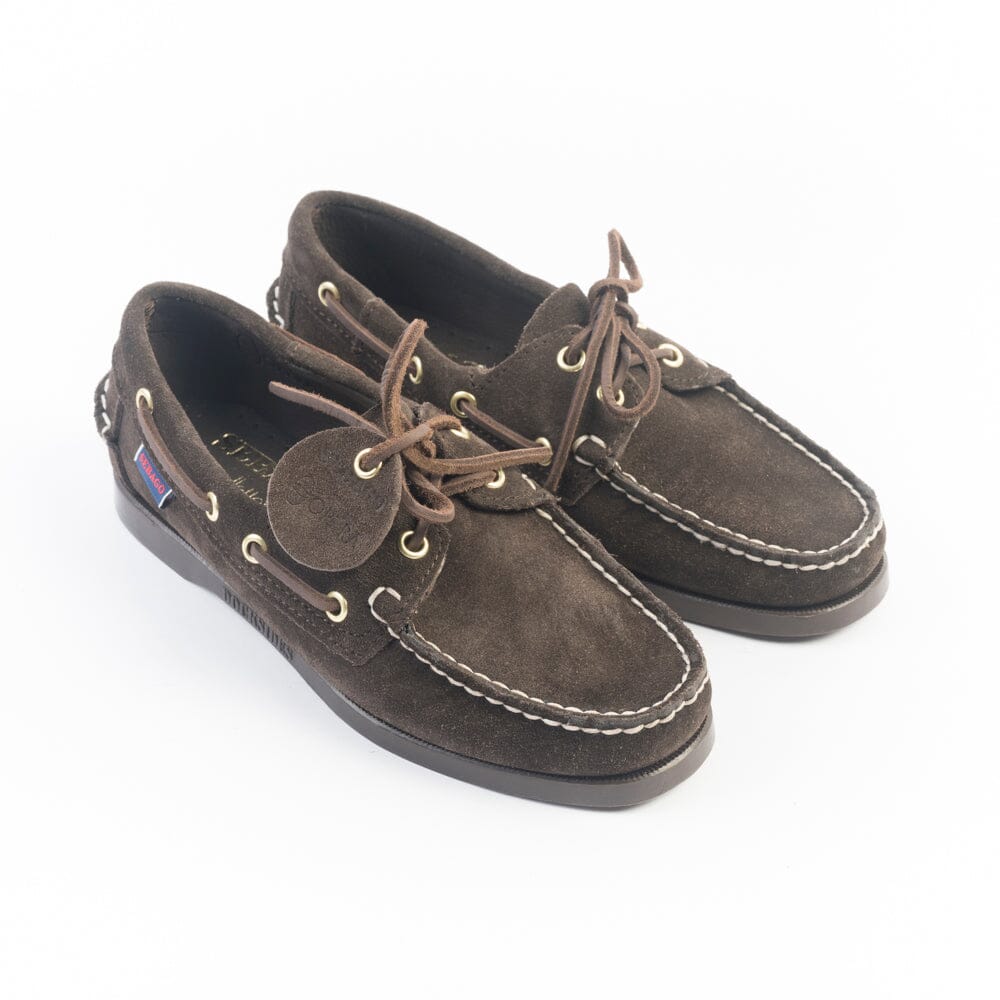 SEBAGO - Allacciata Docksides Portland - Scarpa da Barca - 81256W - Caffè Scarpe Donna Sebago