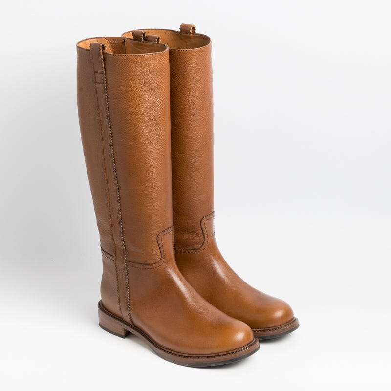 MARETTO - Stivali alla cavallerizza - 1445 - Cuoio Scarpe Donna Maretto