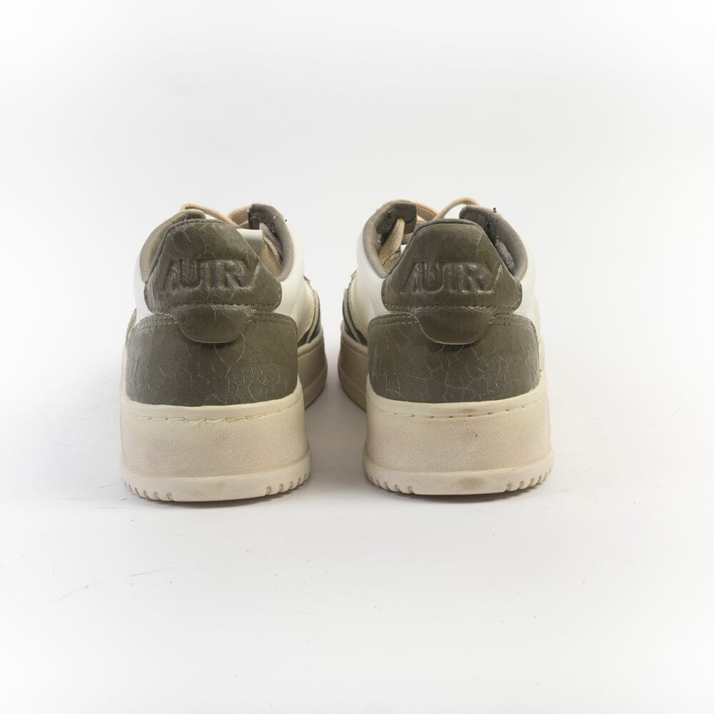 AUTRY - Sneakers AVLM SV46 - LOW MAN LEAT VINTAGE - Nero Scarpe Uomo AUTRY - Collezione uomo