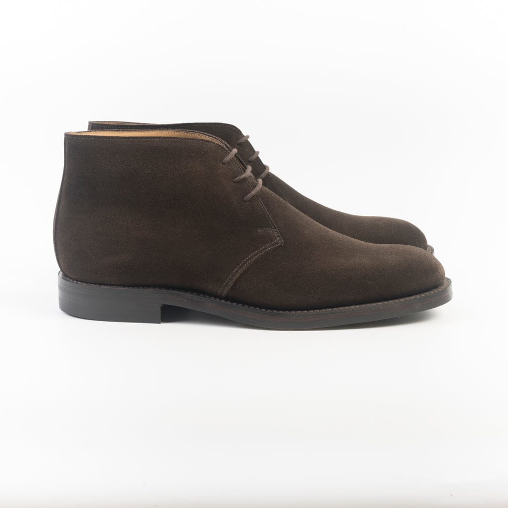 CROCKETT & JONES - Polacco - Chiltern - 28236A - Camoscio Testa di Moro Scarpe Uomo CROCKETT & JONES