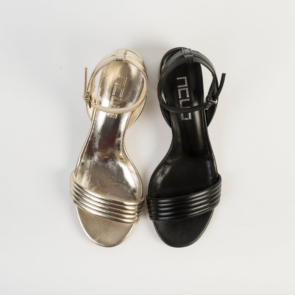 NCUB - Sandali con Tacco - Stacy 35 - Nero Scarpe Donna NCUB