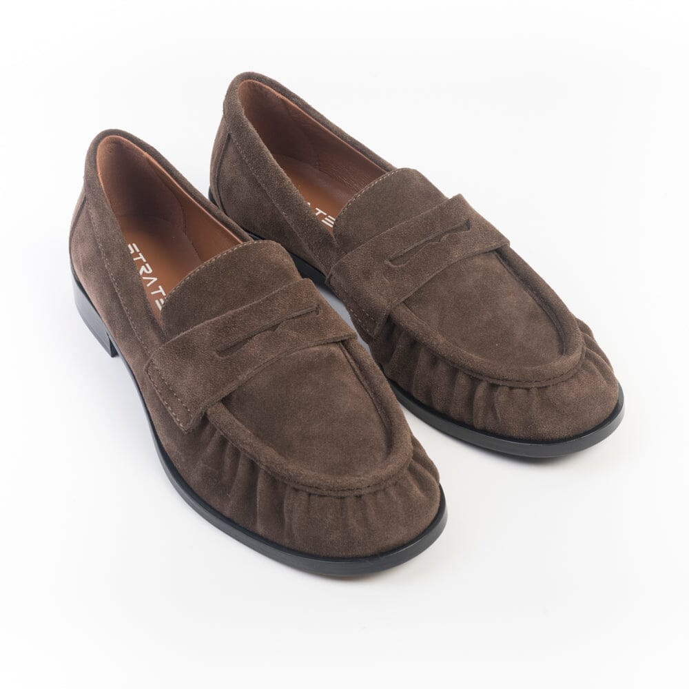 STRATEGIA - Mocassino - A6101 - Velour Gufo Scarpe Donna Strategia