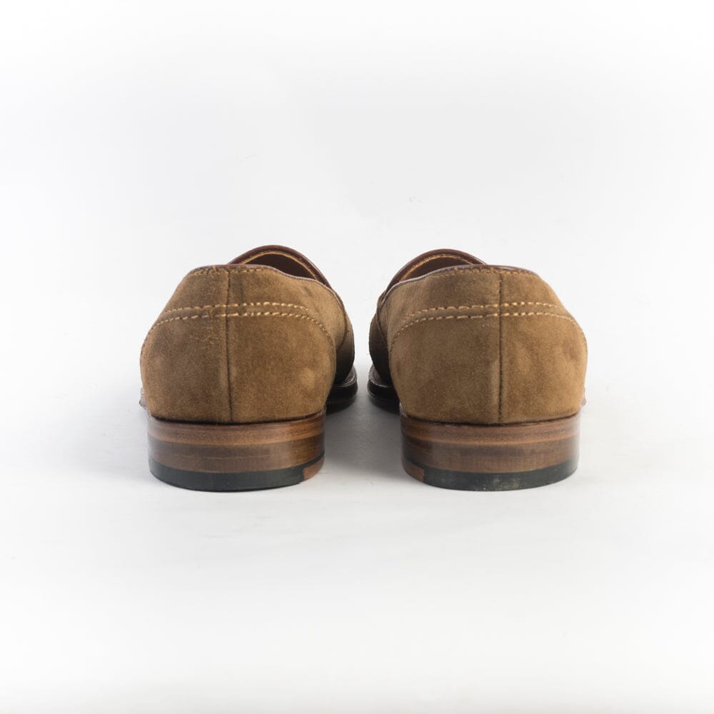 ALDEN - D0109 - Mocassino Full Strap - Camoscio Snuff Scarpe Uomo Alden