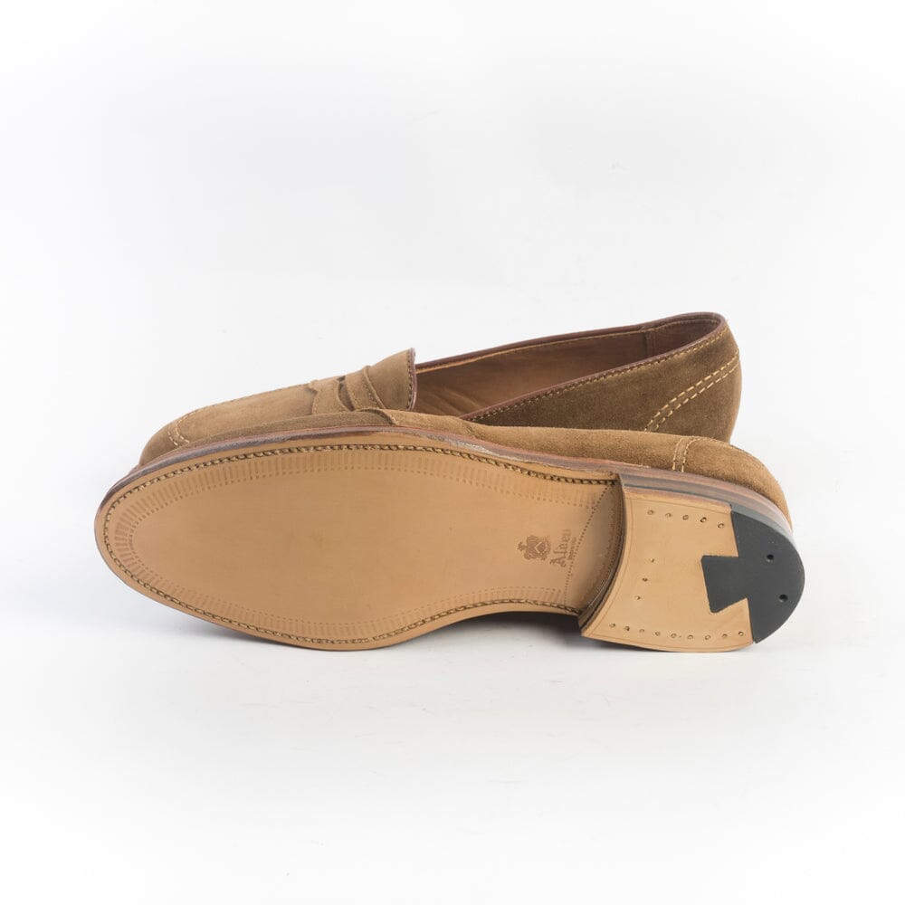ALDEN - D0109 - Mocassino Full Strap - Camoscio Snuff Scarpe Uomo Alden