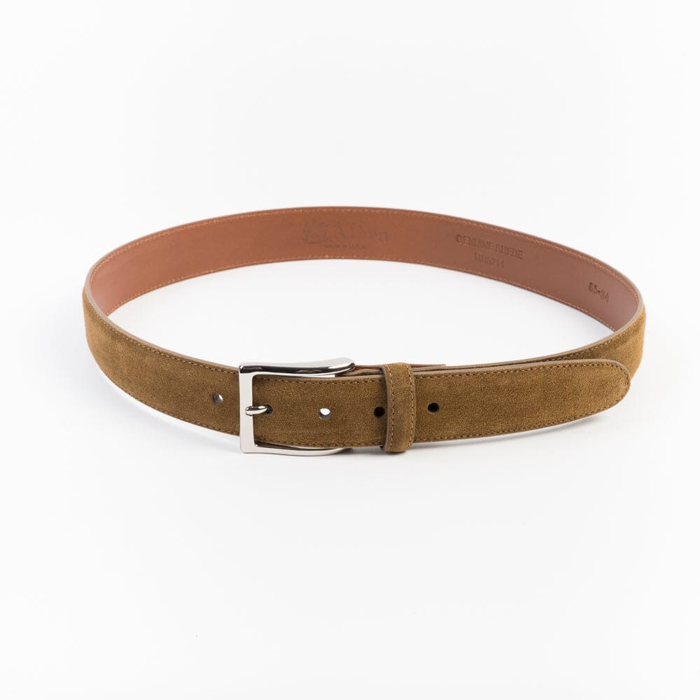 ALDEN - Cintura 5214 - Camoscio Snuff Accessori Uomo Alden