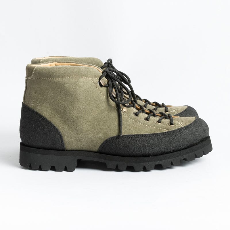 PARABOOT - 200550- YOSEMITE/JANNU - Noir Velour Olive Scarpe Uomo Paraboot