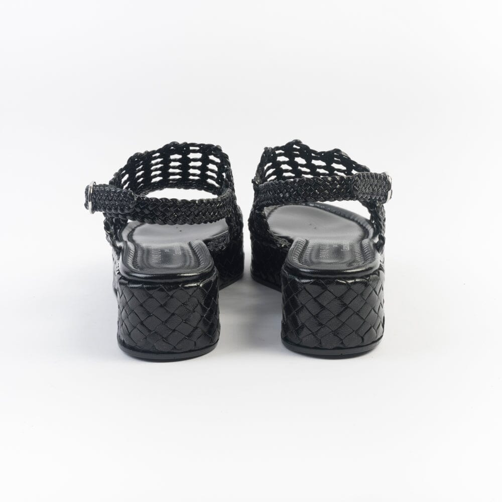 PONS QUINTANA - Sandali Zeppa - FORLI 10315 - Nero Scarpe Donna PONS QUINTANA