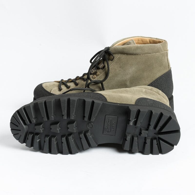 PARABOOT - 200550- YOSEMITE/JANNU - Noir Velour Olive Scarpe Uomo Paraboot