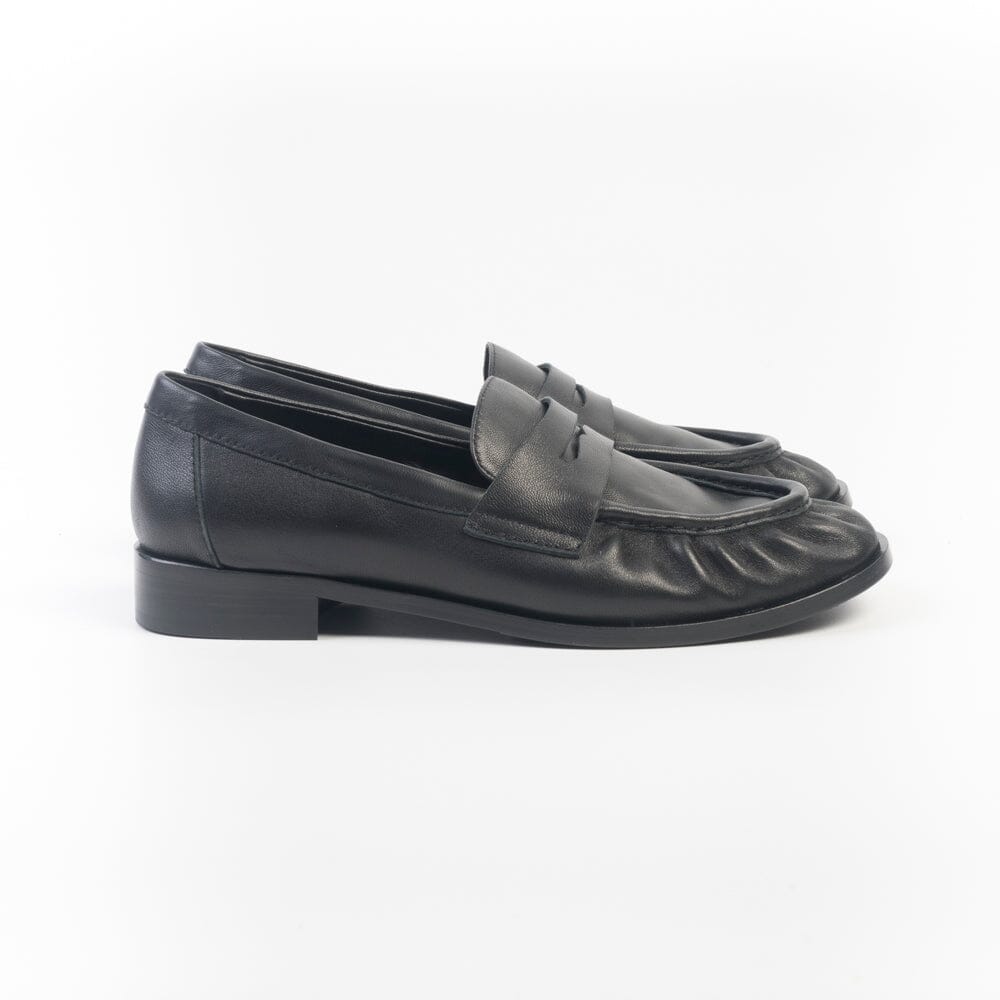 STRATEGIA - Mocassino - A6106 - Nappa Nero Scarpe Donna Strategia
