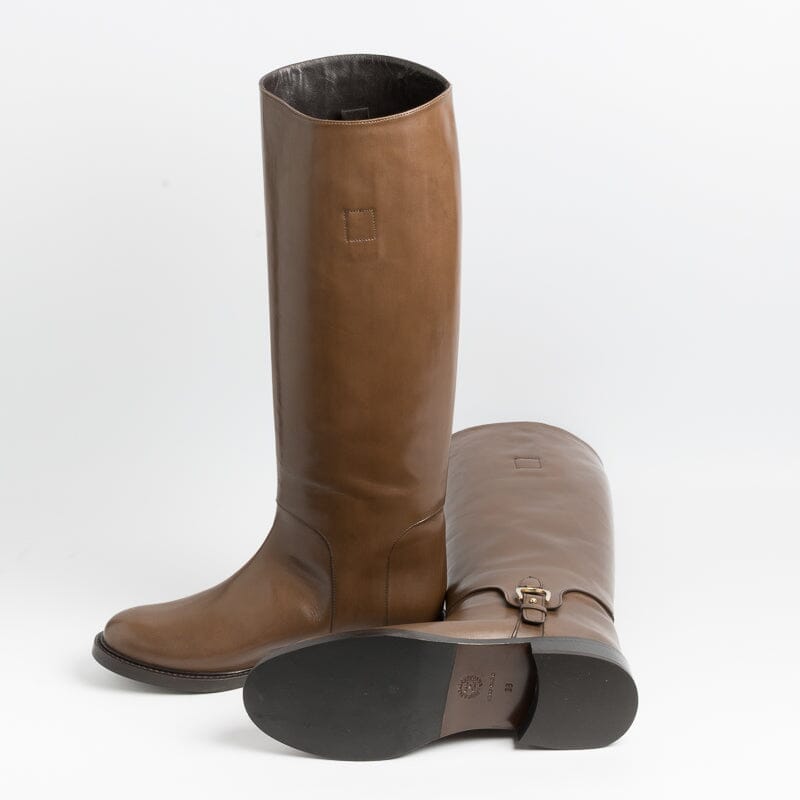 MARETTO - Stivali alla cavallerizza - 1495 - Warm Moro Scarpe Donna Maretto