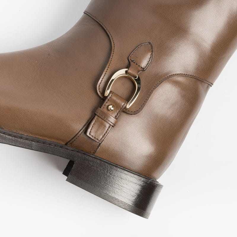 MARETTO - Stivali alla cavallerizza - 1495 - Warm Moro Scarpe Donna Maretto