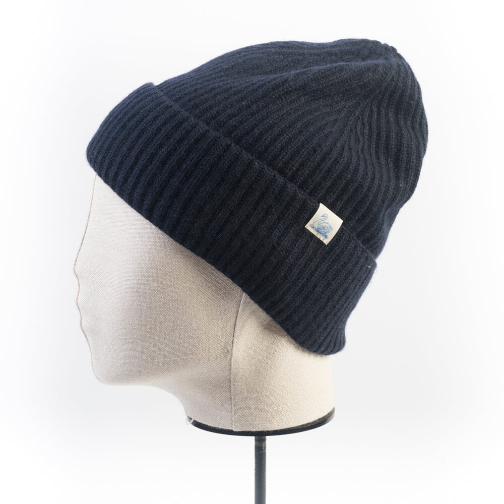 MERZ B. SCHWANEN - Berretto - Beanie - SKBN05 - 51 - Navy Blu Accessori Donna MERZ B. SCHWANEN
