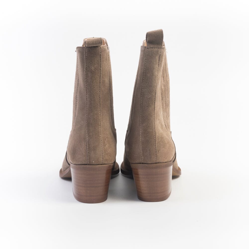 CAPPELLETTOSHOP - Stivaletto Texano - 5023 - Taupe Scarpe Donna CAPPELLETTO 1948