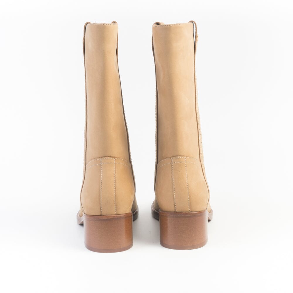 SOCQUE Paris - Stivali - Dune - Camoscio camel Scarpe Donna SOCQUE Paris