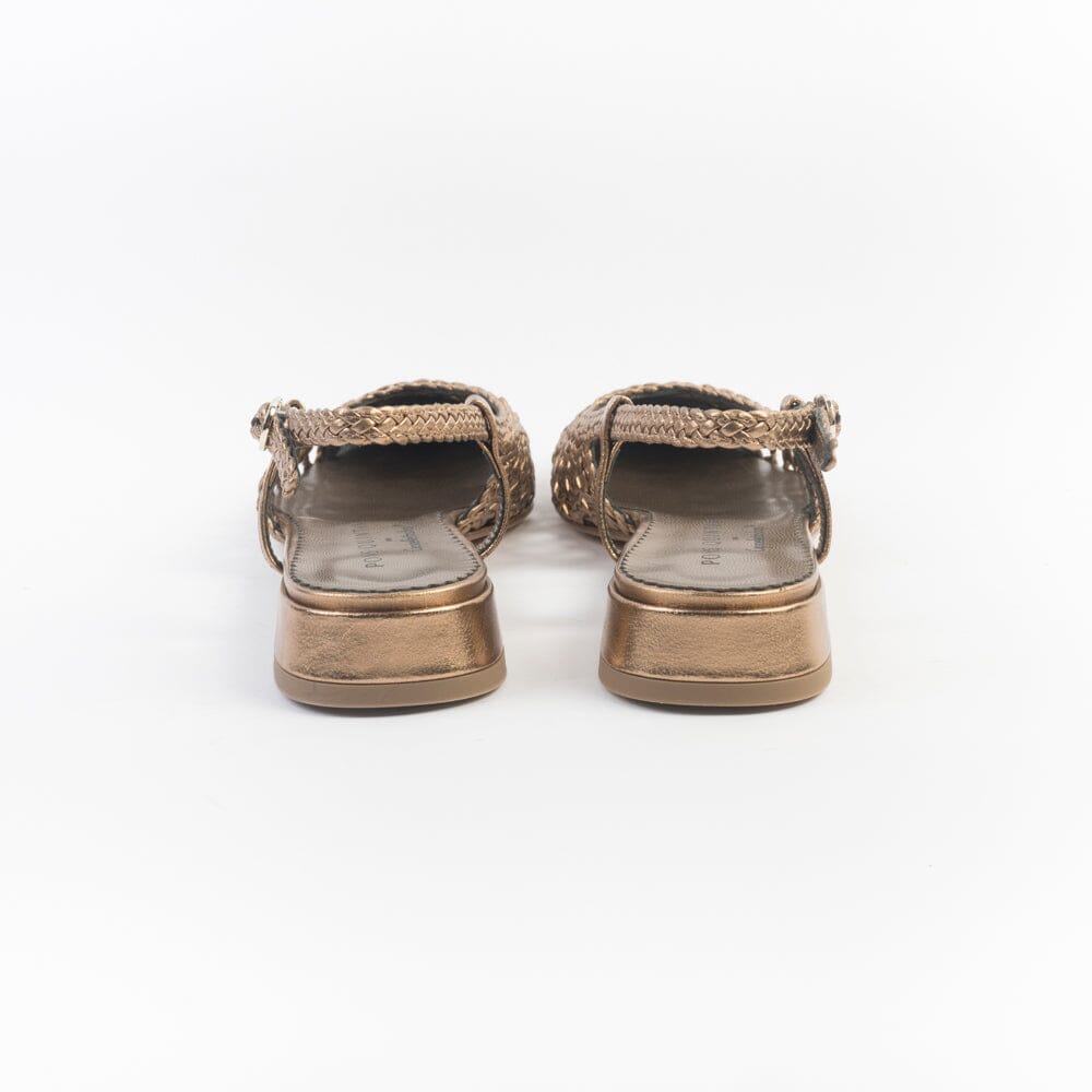 PONS QUINTANA - Sling Back - SONIA - 10799 - Bronzo Oassi Scarpe Donna PONS QUINTANA