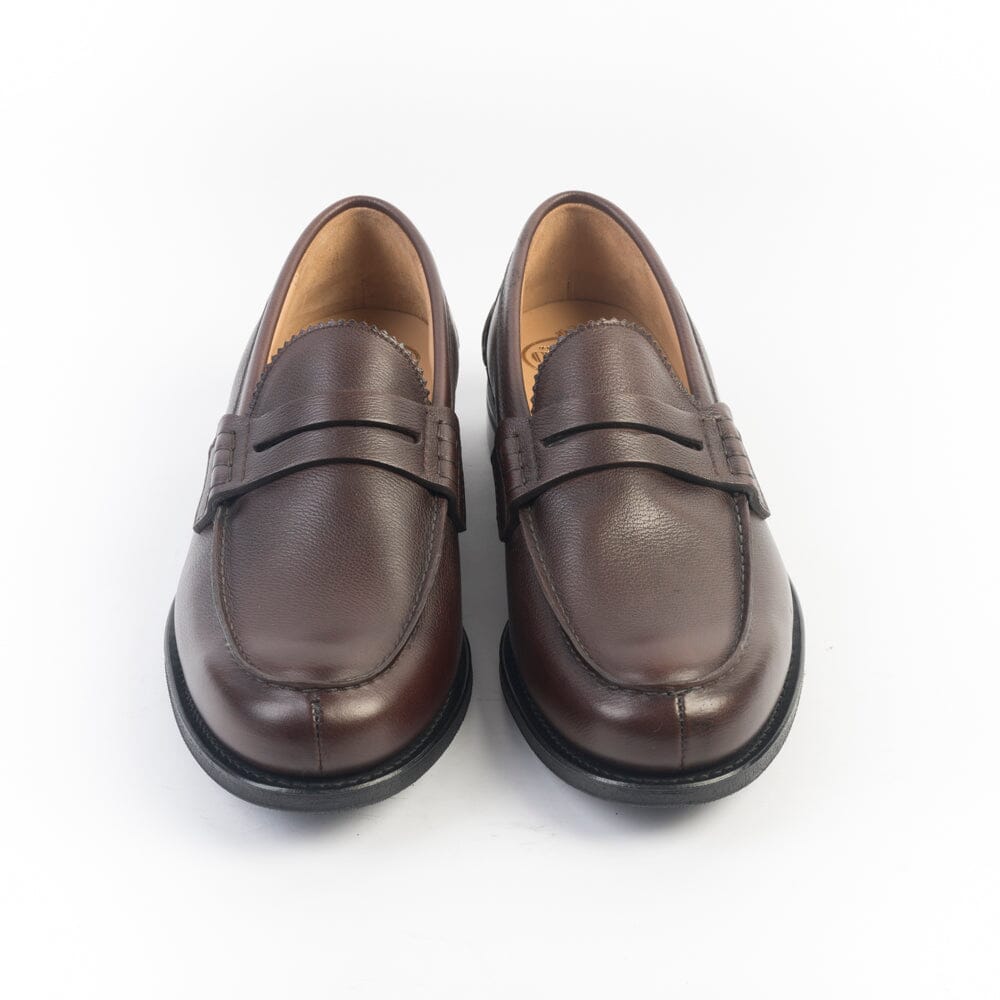 CHURCH'S - Mocassino - Pembrey - Grain Calf Marrone Scarpe Uomo Church's