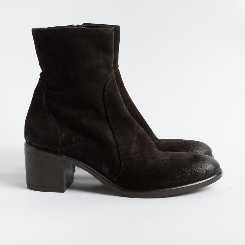 STRATEGIA - Stivaletto A5540 - Velour Ebano Wash Scarpe Donna Strategia