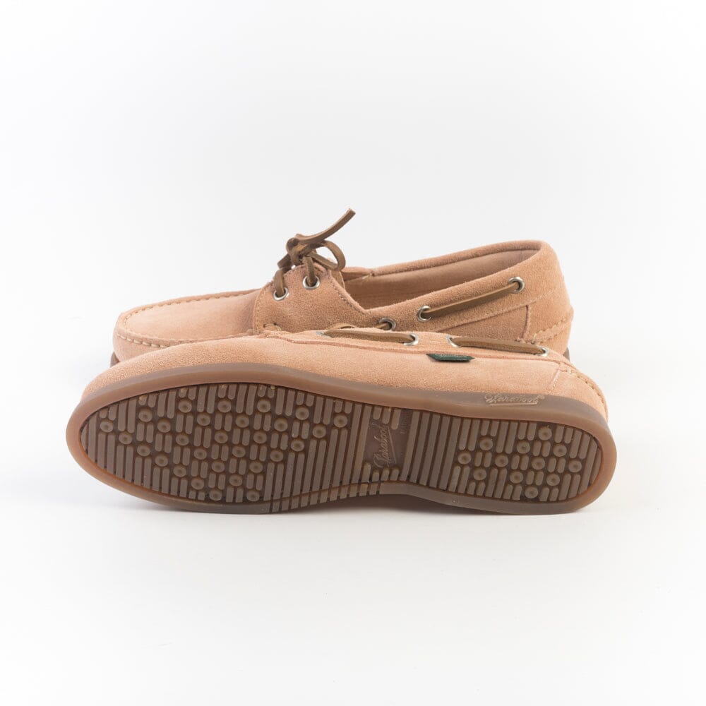 PARABOOT - BARTH F/MARINE - Scarpa da Barca - Allacciata 190838 - Camoscio Nudo Scarpe Donna Paraboot