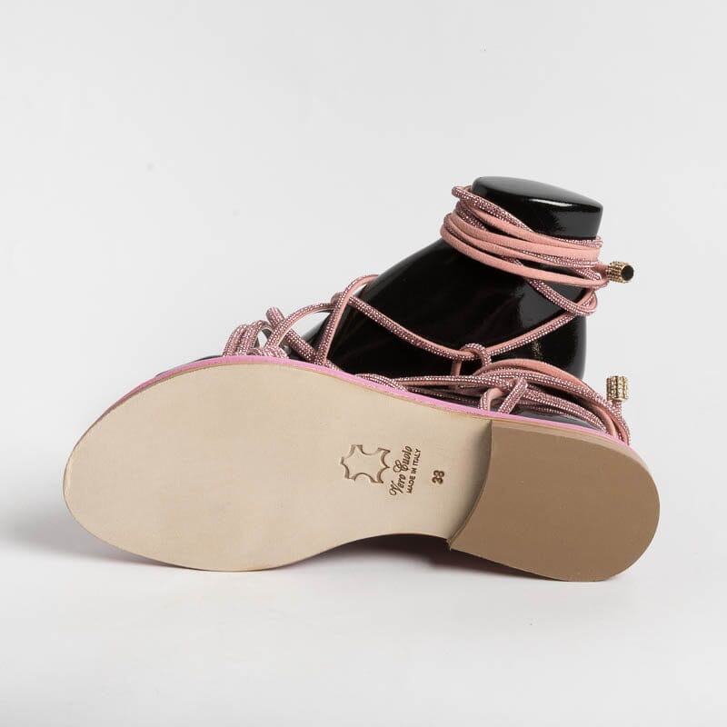 PAOLA FIORENZA - Sandali bassi- FD22 - Rosa Scarpe Donna PAOLA FIORENZA