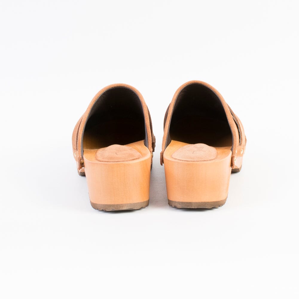 ARGILLA - Sabot - ASIAGO - Camoscio Brandy Scarpe Donna ARGILLA - Collezione Donna
