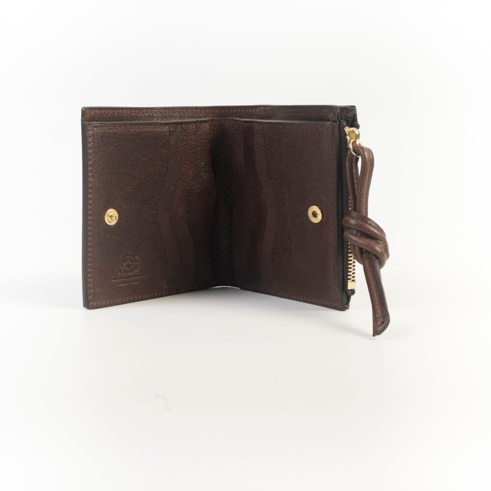 IL BISONTE - SSW021 - Portafoglio Donna - Marrone Accessori Donna Il Bisonte