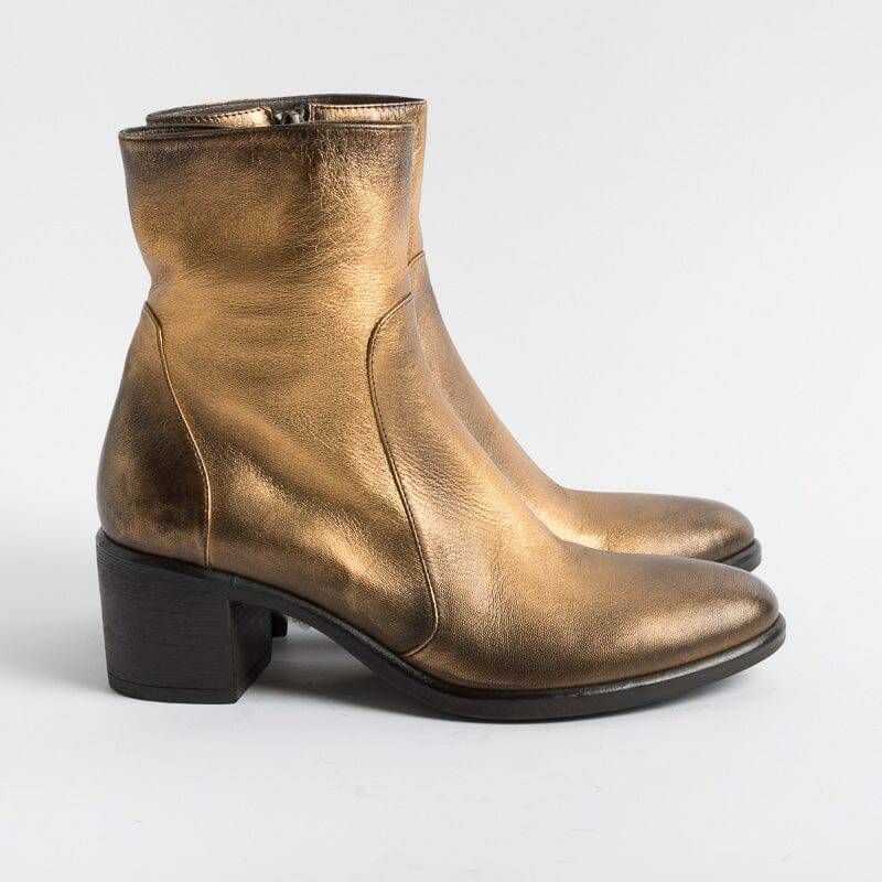STRATEGIA - Stivaletto A5540 - Bitter Bronzo Wash Scarpe Donna Strategia