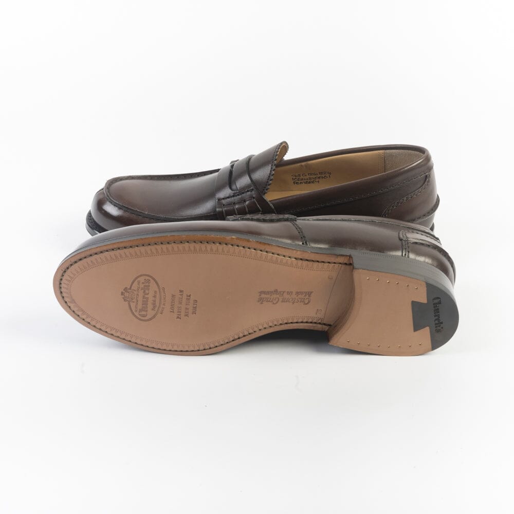 CHURCH'S - Mocassino - Pembrey - Marrone Spazzolato Scarpe Uomo Church's