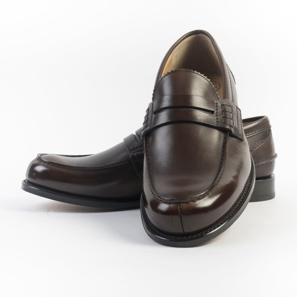 CHURCH'S - Mocassino - Pembrey - Marrone Spazzolato Scarpe Uomo Church's