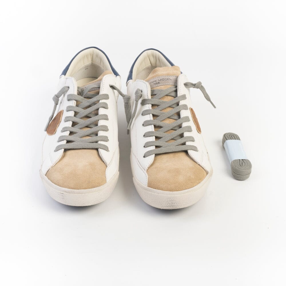 PHILIPPE MODEL - Sneakers - PRLU WX57 - Bianco blu Scarpe Uomo Philippe Model Paris