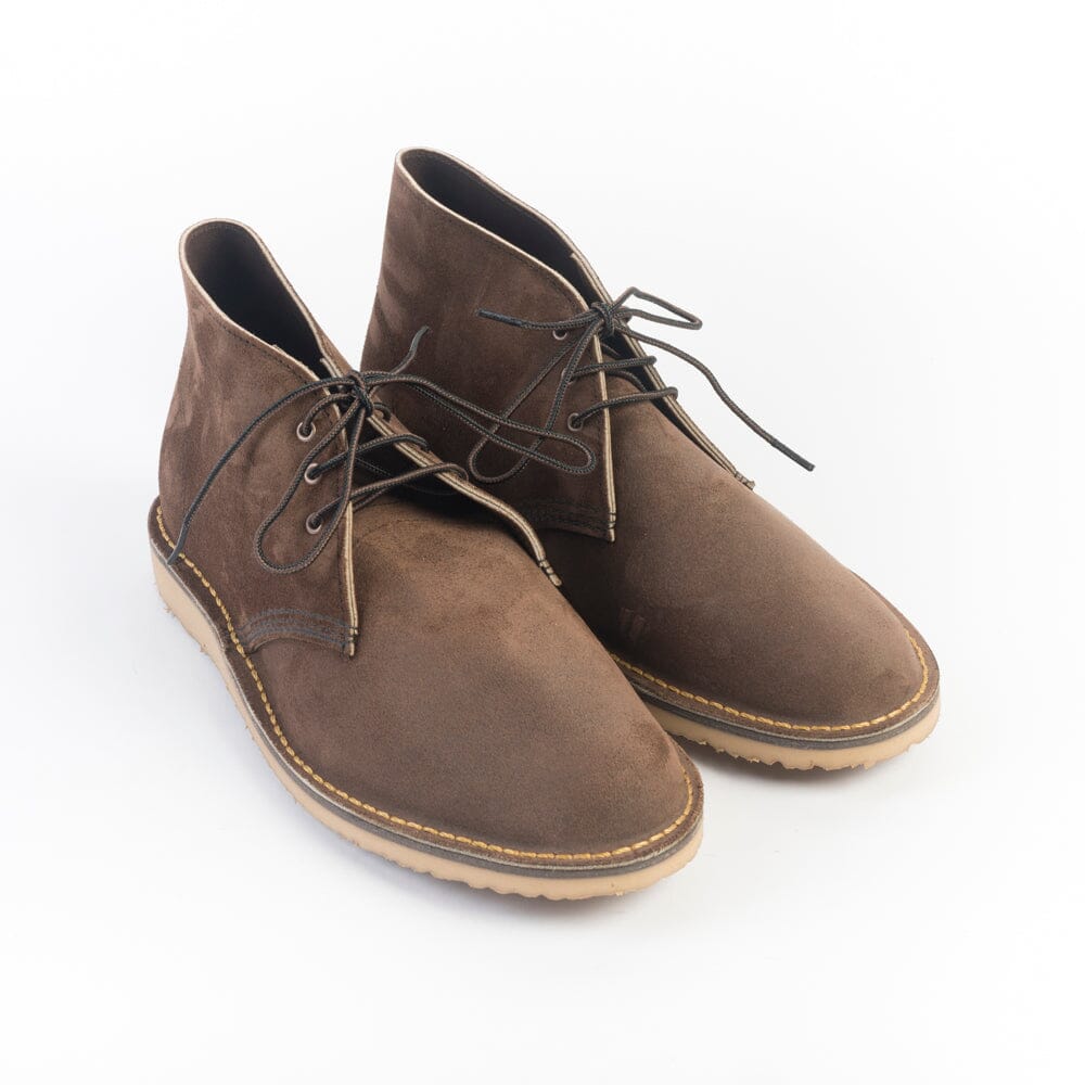 RED WING SHOES - Polacco Men's - 3315 - Chukka - Chocolate Scarpe Uomo Red Wing Shoes