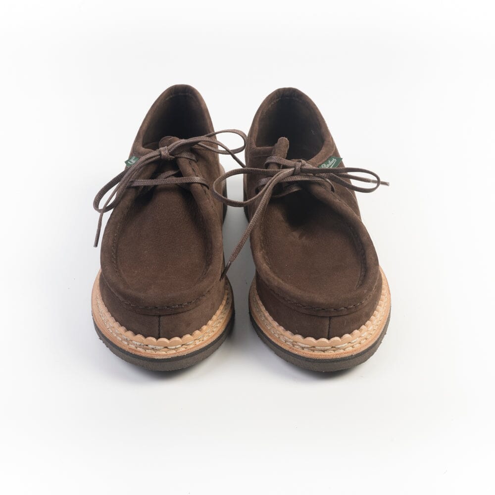PARABOOT - 198234 - Allacciata Mirabelle - Nabuck Choco Scarpe Donna Paraboot