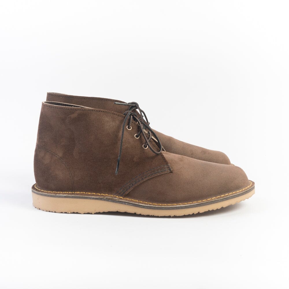 RED WING SHOES - Polacco Men's - 3315 - Chukka - Chocolate Scarpe Uomo Red Wing Shoes
