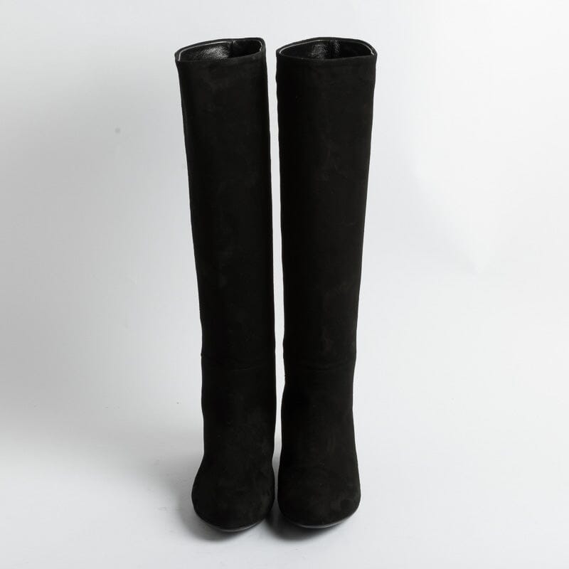 ANNA F - Stivali - 9788 - Camoscio - Nero Scarpe Donna Anna F.